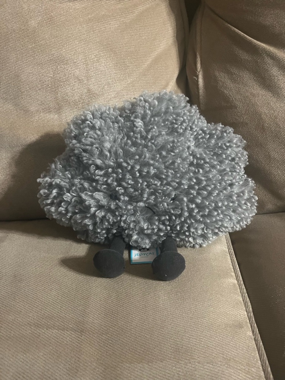 Jellycat Amuseables Storm Cloud Plush 10" Authentic 9.1in x 10.2in x 4.3in